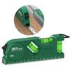 Woodworking Level Gauge Magnetic Protractor with Tape Measure Measuring Tool Portable Pocket Level Ruler High Precisions