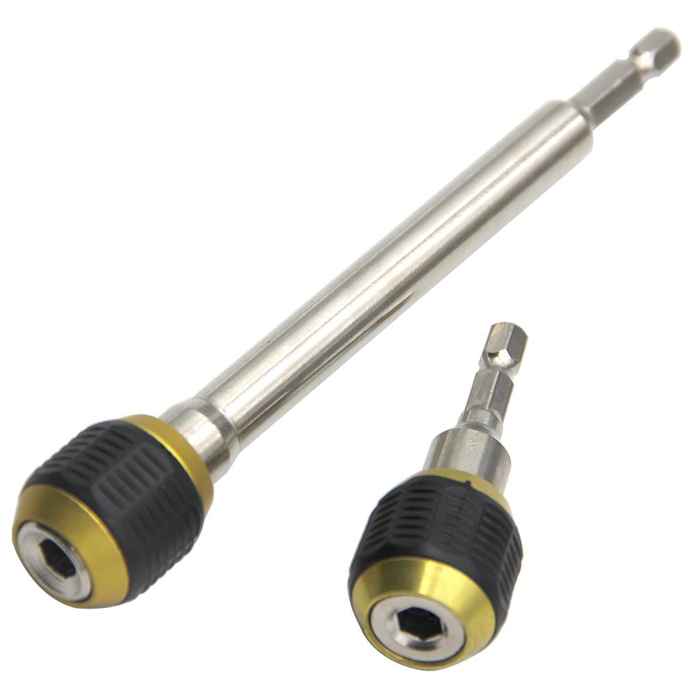 Large Head Pop-up Quick Release Self-locking Hexagonal Handle Extension Rod Electronic Drill Driver Conversion Screwdriver Tool