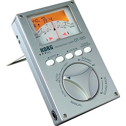 Korg eko ot-120 chromatic tuner orchestra grey ot120