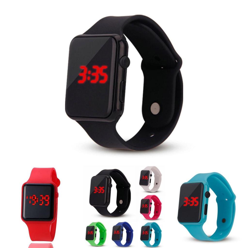 Stylish Electronic Digital Fashion Kids Waterproof Led Display Watch For All Ages