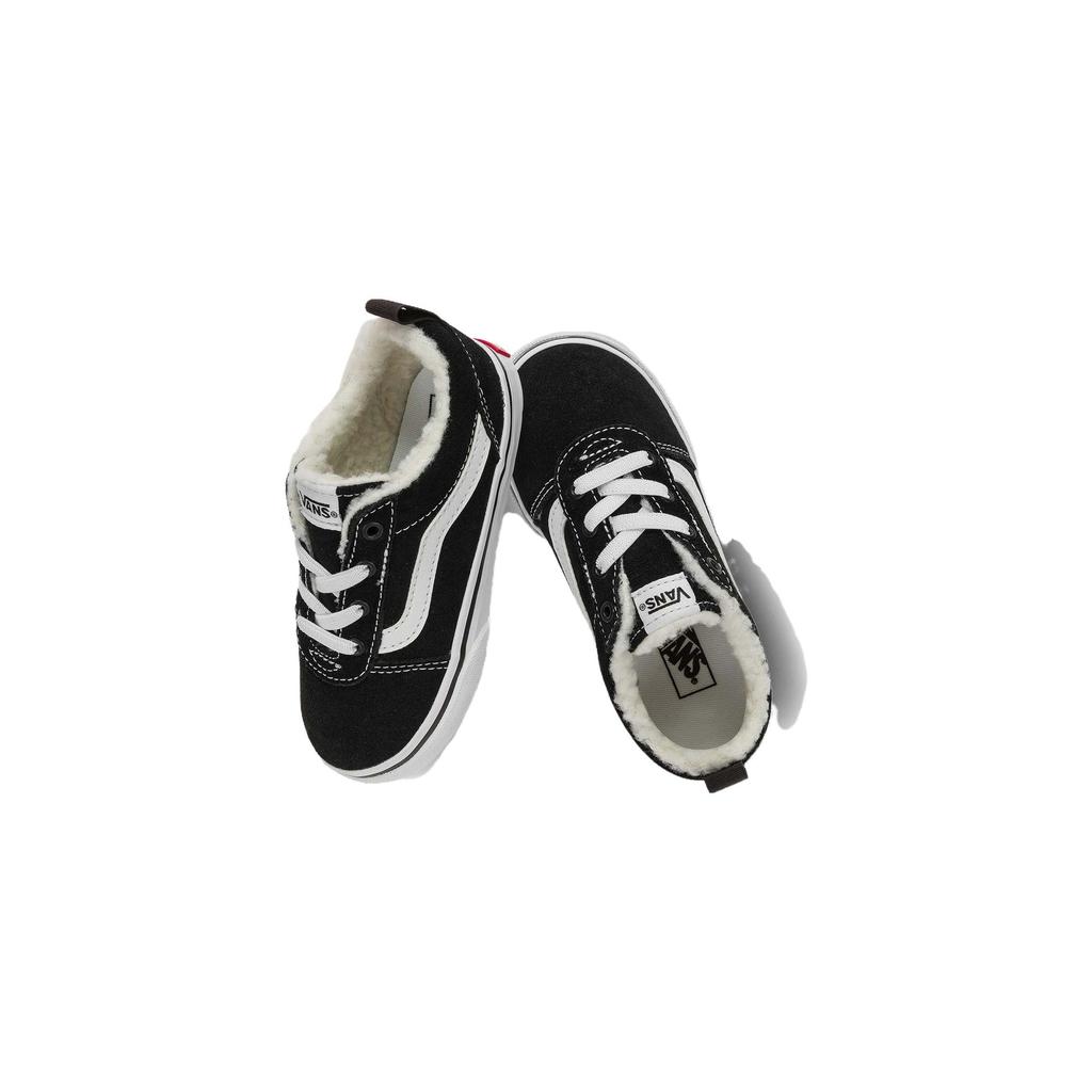 Vans Ward Slip-On Comfortable Versatile Low-Top Walking Shoes Baby sneaker Black VN0A5KY8MCG