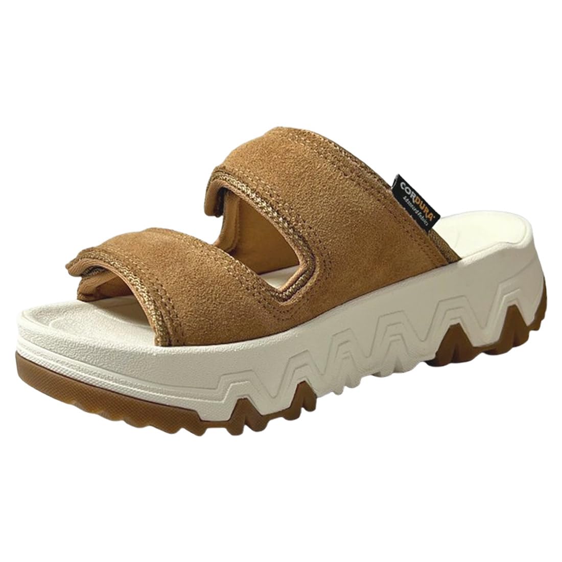 

UGG CapTrail Strap Slide Platform Sports US6 Sandals, Suede, Sole, Spring/Summer Slippers, Shoes, Women s, 1167497, Chestnut, (23.0cm) [Used]