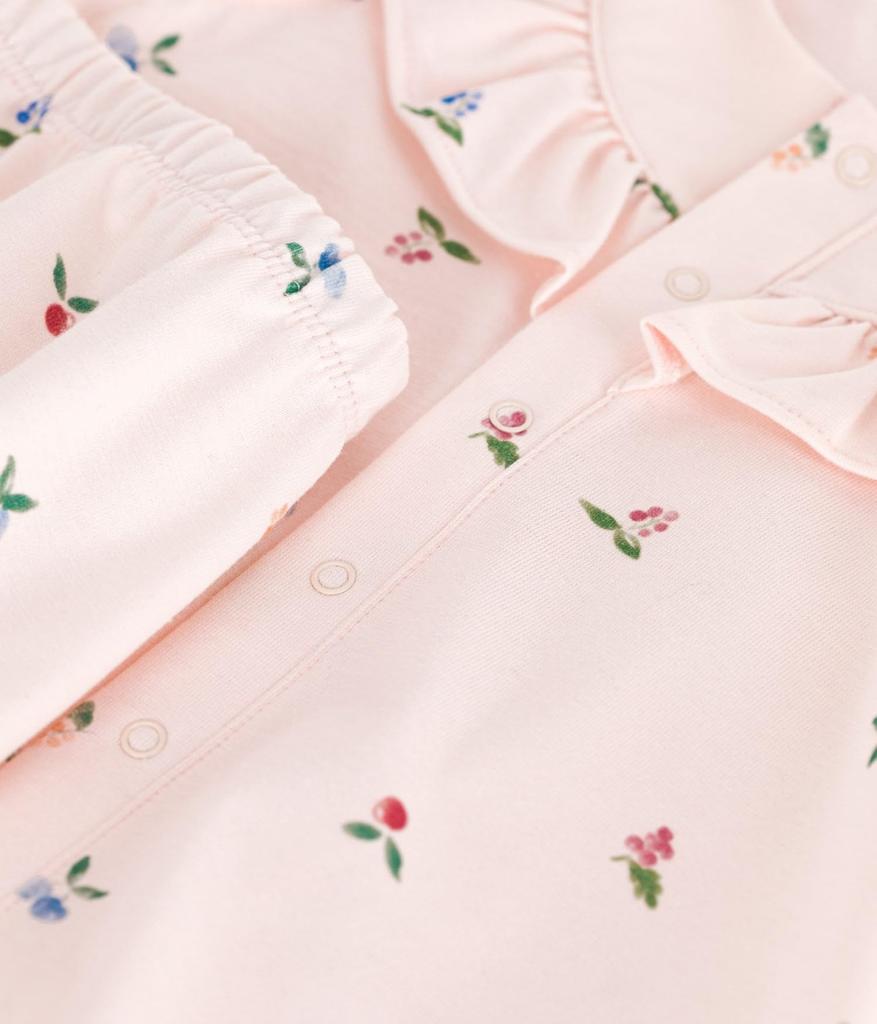 Dress and Bloomer Set A0CHH Light 18 Months 81cm [Petit Bateau] Pink/Multicolor