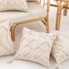 Bohemian Woven Texture Throw Pillowcase Cojines Three-Dimensional Embroidered Tassel Cushion Cover Sofa Decor Pillow Covers