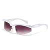 Millennium Punk Green Sunglasses Men'S And Women'S Tide Outdoor Cycling Glasses Sunglasses Uv Protection