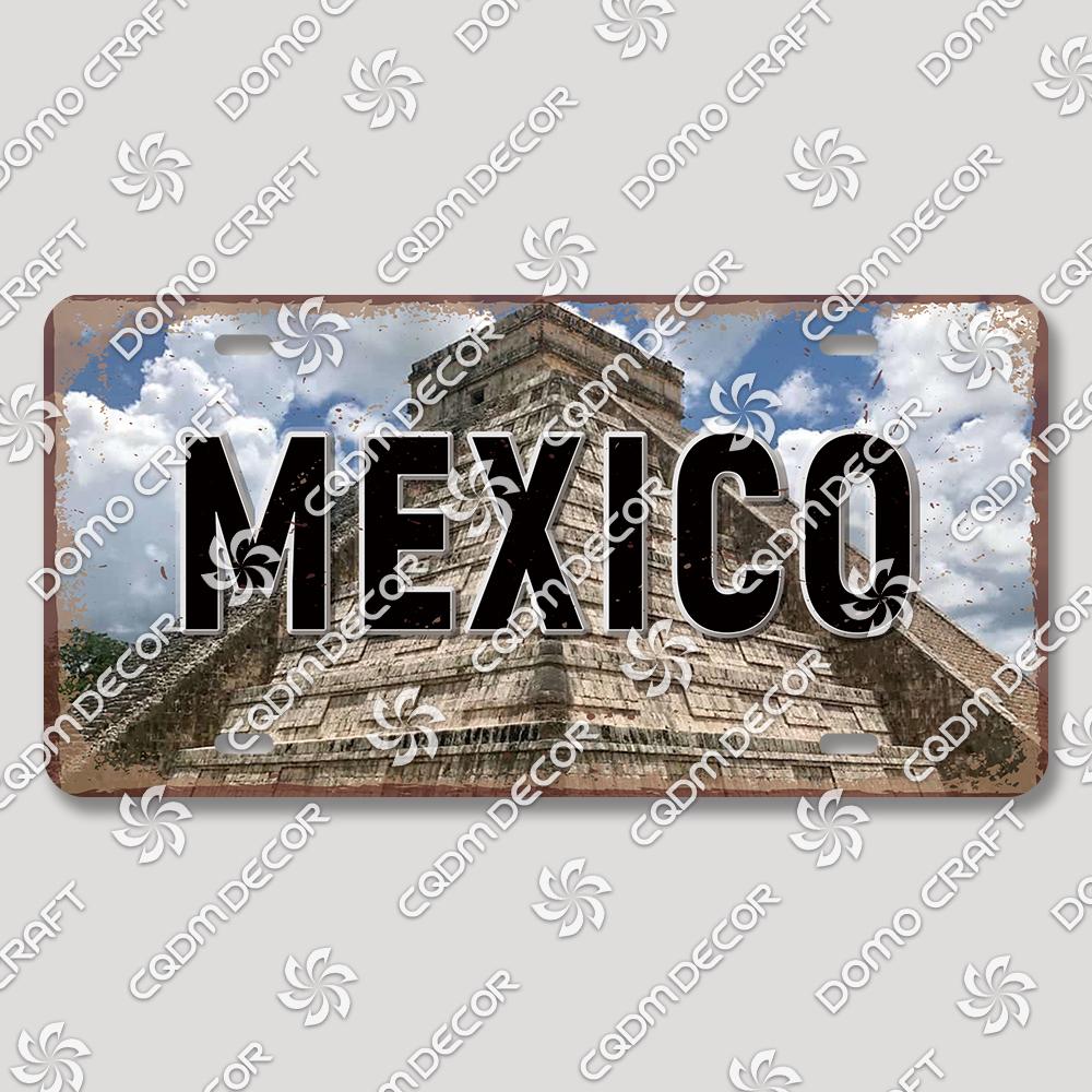 

Ретро Пластини Міст Національні Металева Табличка Чилі Бразилія Мексика Металеві Бляшані Знаки Гараж Авто Клуб Вітальня Домашній Декор Стіни 15x30cm