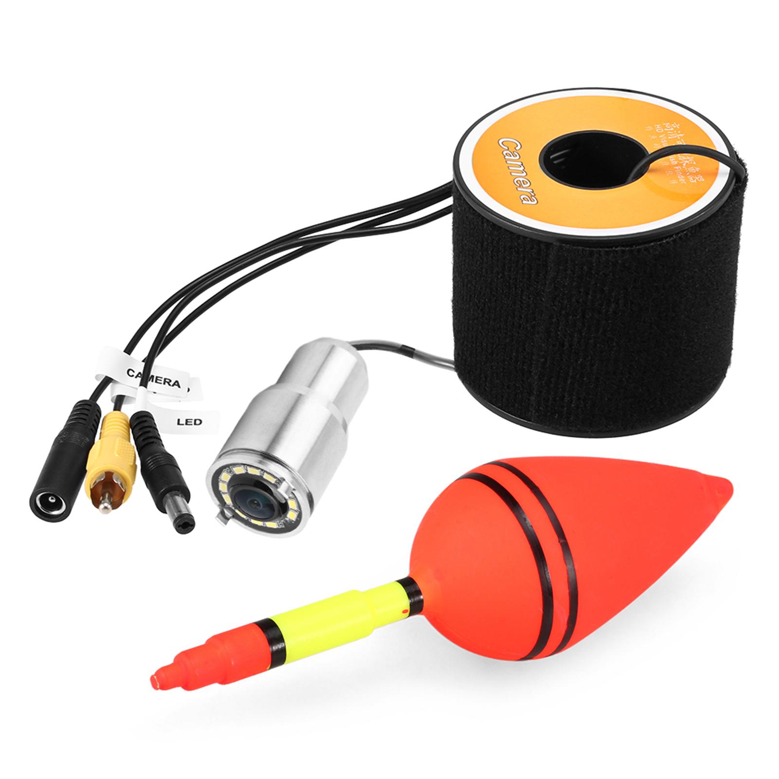 

Камера для подводной рыбалки 1200 ТВЛ 12 светодиодов Водонепроницаемая в форме рыбы Камера для рыбалки с лодки, для подледной рыбалки, Аксессуары