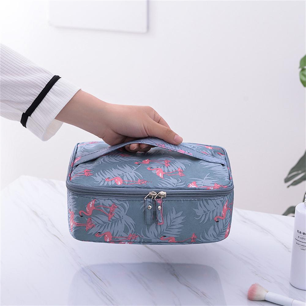 Travel Cosmetic Storage Bag Handbag Oxford Cloth Large Capacity Portable Makeup Bag