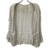 PINK HOUSE White lace cardigan tops Not written whiteUsed