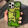 Cat Forest for IPhone16 Jelly 15 Phone Case 14Pro for Apple 13/12 Silicone Xs Cartoon