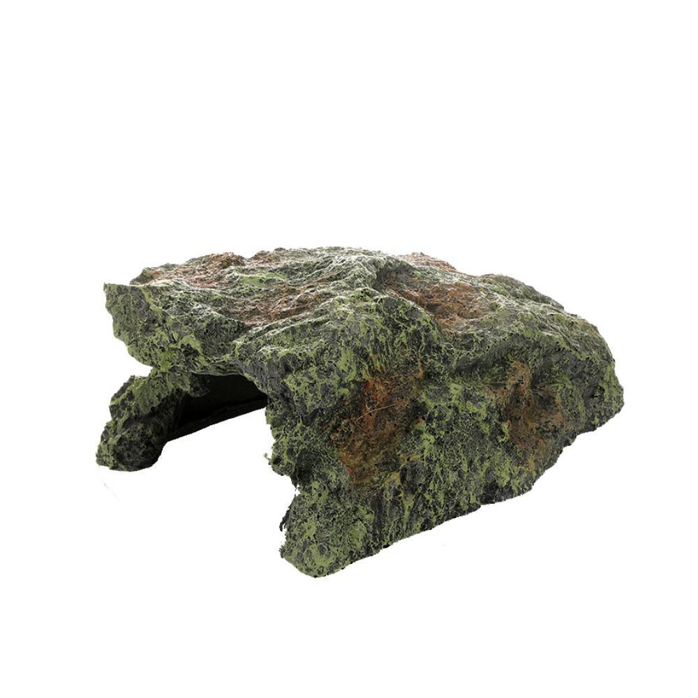 thumbnail image 2 of Aquarium Cave Reptile Cave, Magnetic Fish Tank Hide, Resin Reptile Simulation Rock Cave, Terrarium Habitat Decor Cave For Turtles Lizards Snakes Crab Fish Hideout For Aquarium 2 of 9