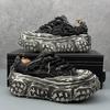 Fashion Men's 2025 Spring/Summer New Fashionable Retro Trendy Tire Bottom Casual Thick Bottom Height Raising Couple Sports Shoes