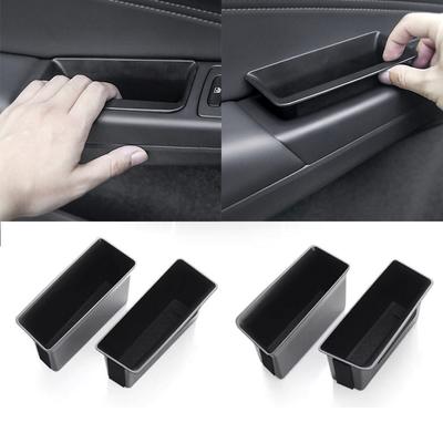 Para Volkswagen VW Golf 8 Mk8 2019~2026 Kit de Bandeja Escalonada para Organizar Artículos Varios de Puerta Delantera Trasera de Coche Accesorios de Caja de Almacenamiento de Reposabrazos