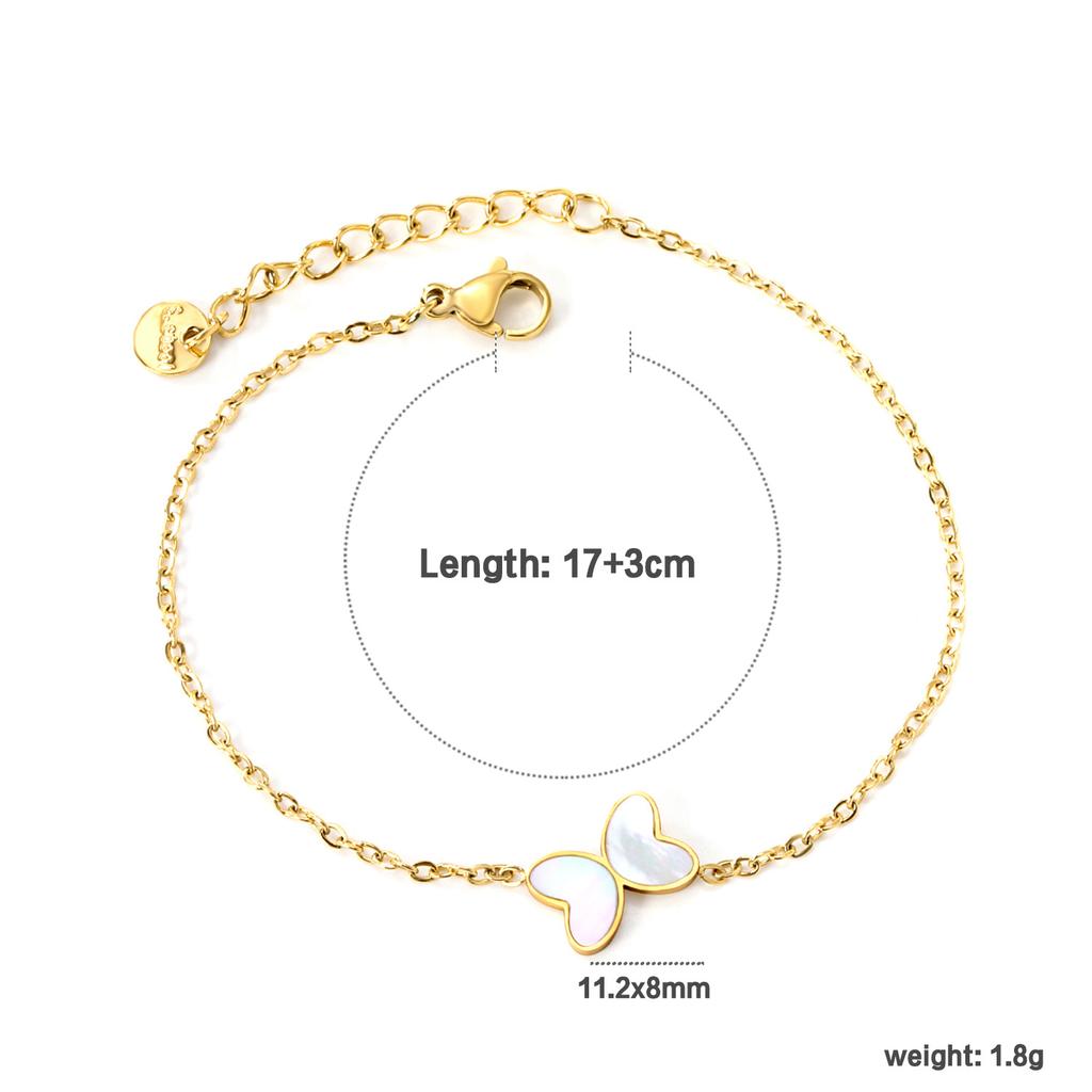 Simple Butterfly Bracelet For Women Classic Versatile Fashion Jewelry Elegant Bracelet