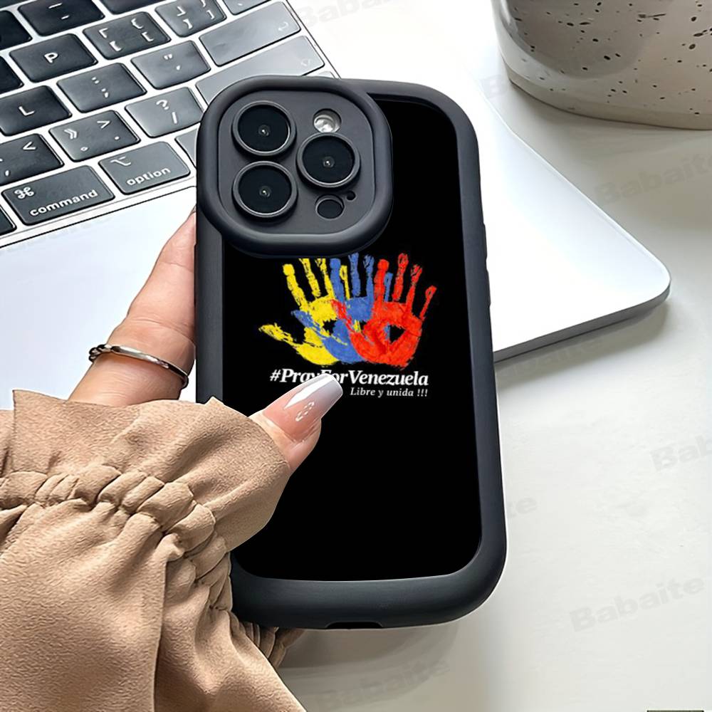 Flag Of Venezuela TPU Phone Cover For Iphone 17 16 15 14 13 12 11 Pro Max Plus Case Cover