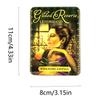 11*8cm Gilded Reverie Lenormand Tarot Deck In A Tin Box Gilded Edge For Prediction Divination Game Cards,Family Gathering Game