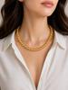 8mm Natural Citrine Gemstone Round Beads Women's Jewelry Handmade Partywear Choker Necklace 17-20" For Her 8BN-60