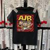 AJR Band Poster Caricature Black T-shirt All Sizes S-5XL MI744 Unisex T-Shirt