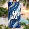 Telo da Spiaggia Asciugatura Rapida in Microfibra Assorbente Portatile da Viaggio Nuoto Olympique Lyonnais FC
