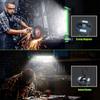 Work Light Bright LED Work Lights Rechargeable Magnetic Underhood Work Light with Hooks Cordless Battery Powered Flashlight