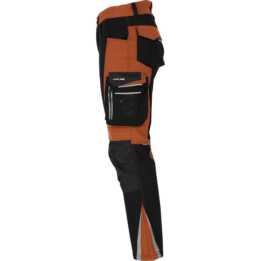 Stretch Trousers Brown-Black, "3Xl", Ce, Lahti