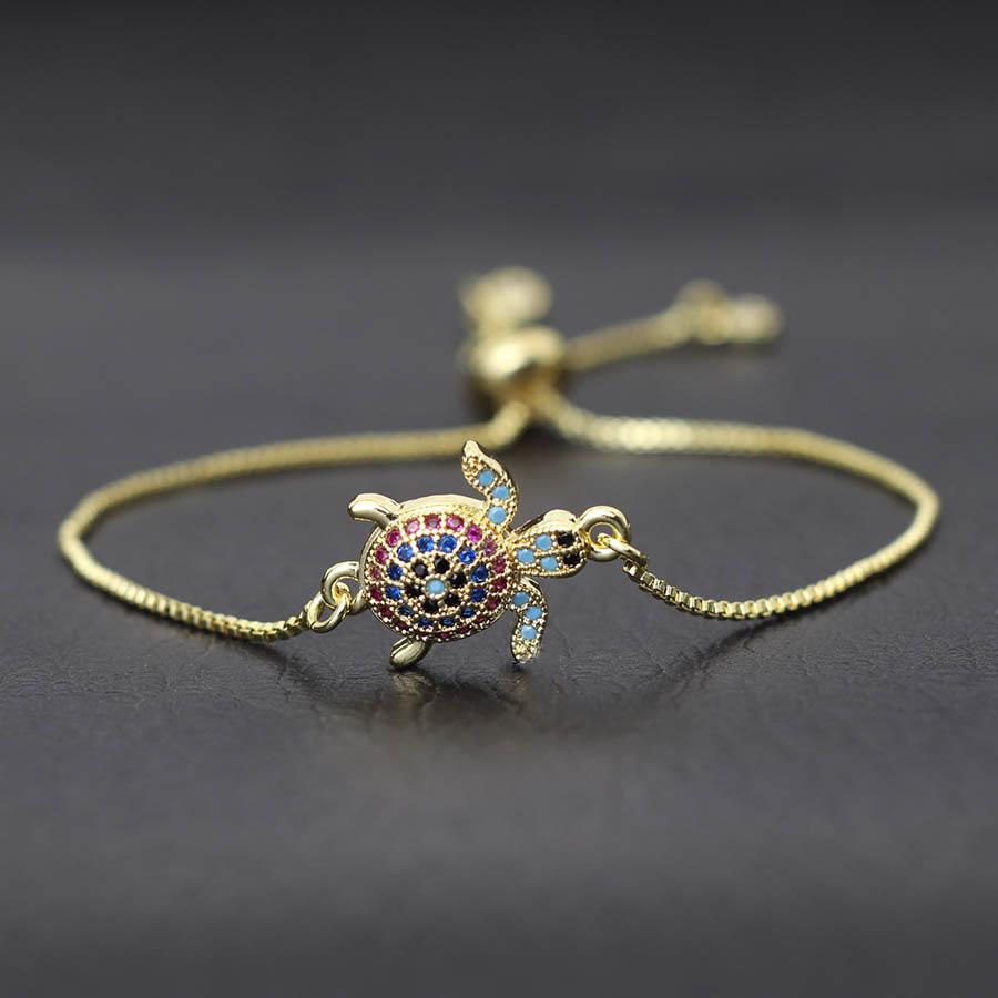 2 Colors Women Chain Bracelet Not Allergic Adjustable Link Braclet Evil Eyes Butterfly Cross Cuckold Braslet Gift For Her Joias