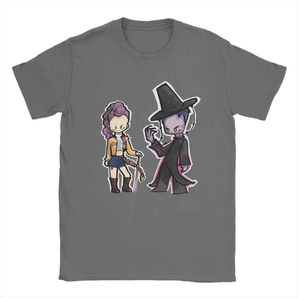 RUJINU KPop Demon Hunters Cartoon Style T Shirt Summer Trendy T-Shirts Man Cotton Breathable Oversized Tees Short Sleeve Tshirt