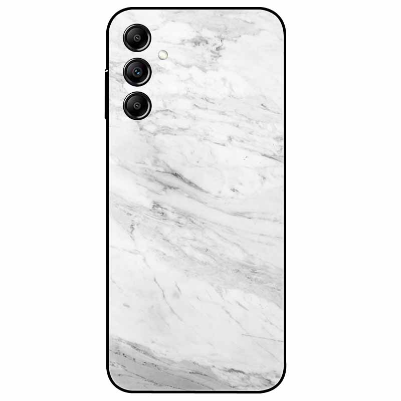 Hülle Für Samsung Galaxy A54 5G A34 A24 S23 Hülle Blume Marmor TPU Weiche Silikonhülle für GalaxyA54 A 34 Bemalte Handyhüllen