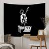 Rock Band TThin LizzyS Anime Tapestry Hippie Flower Wall Carpets Dorm Decor Cheap Hippie Wall Hanging