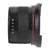Hakeeta 58mm 0,35X Fish-Eye-Objektiv, Super-Weitwinkelobjektiv für digitale Spiegelreflexkameras, Schwarz
