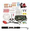 Fishing Poles with Carriers Bag Fishing Rod and Reel Combo Fishing Poles Telescopic Fishing Rod Kits with Spinning Reel