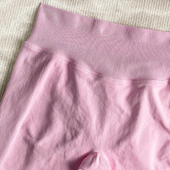 Dvoudílné cvičební sety pro ženy Bez zádů Tanga Sportovní podprsenka a Šortky s vysokým pasem Set Bezešvé Oblečení na posilovnu a jógu