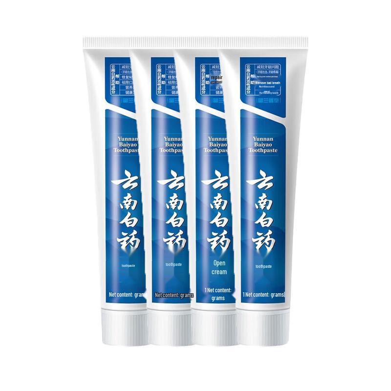 

Yunnan Baiyao Spearmint Toothpaste, 215g x 4 Tubes