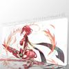 Pyra Animated Game X-Xenoblade Chronicles X Mousepad Mouse Mat Desk Mat With Pad Gaming Accessories Prime Gaming XXL Keyboard