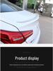 Compatible Hongqi H5 Rear Spoiler: No-Drill Painted Wing for 18 Models