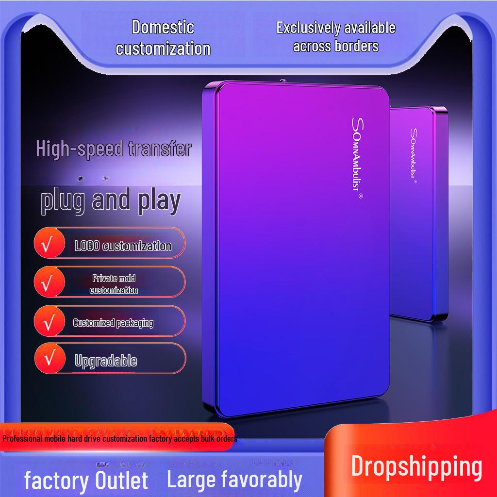 High-Speed USB3.0 Mobile Hard Disk - 320GB/500GB/1TB/2TB