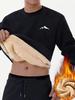 Men's Fleece-Lined Sweatshirt - European & American Sizes, Loose Fit, Warm Sportswear, Fashionable Outerwear