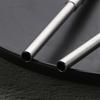 Stainless Steel Drinking Straw Outdoor Portable Reusable Tableware Shrink Straw Bubble Tea Coffee Telescopic Straws