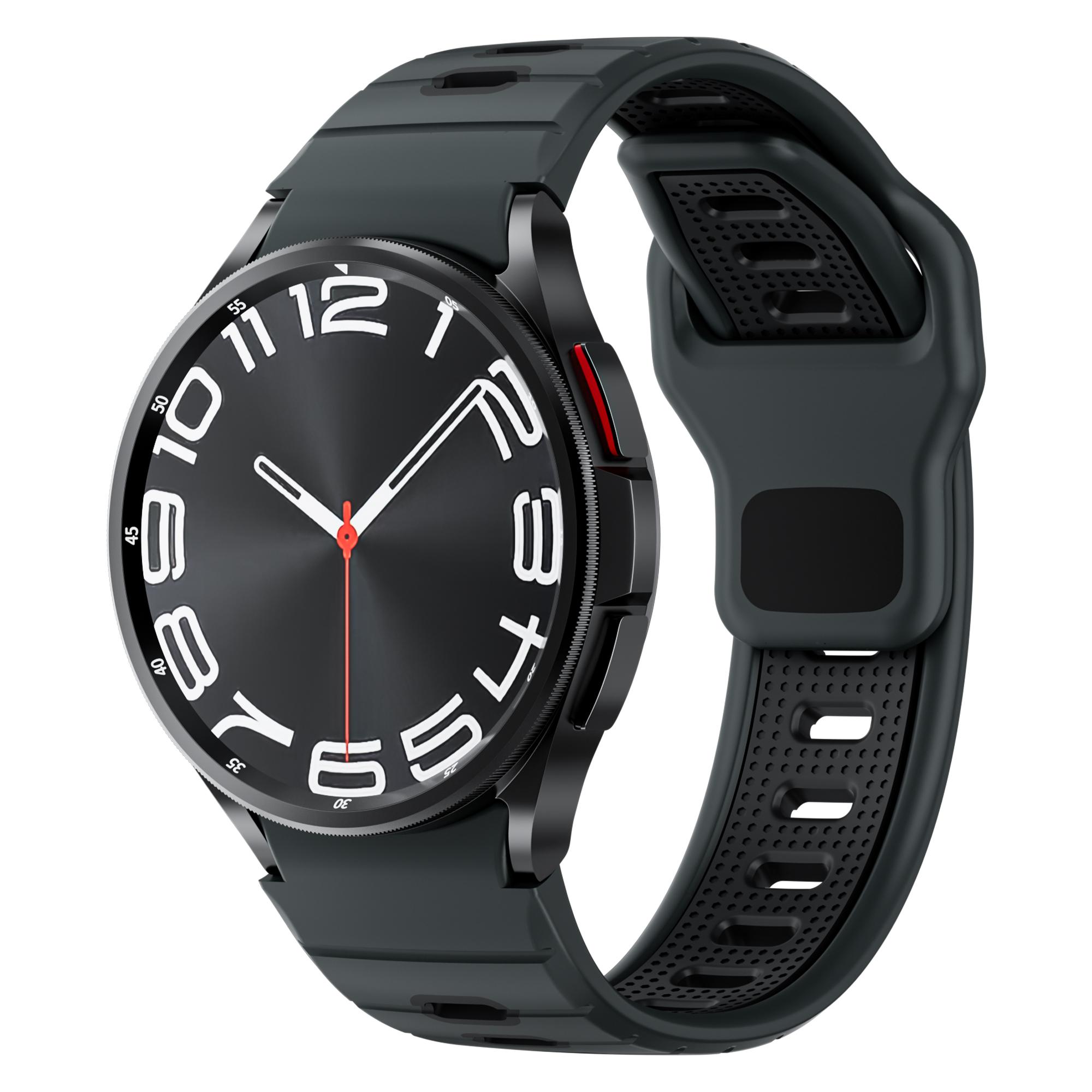 

No Gaps Silicone Strap for Samsung Galaxy Watch 7 FE 6 4 Classic 5 Pro 40mm 44mm 42mm 46mm 47mm 43 Bracelet galaxy watch 7 band Galaxy Watch7 44mm