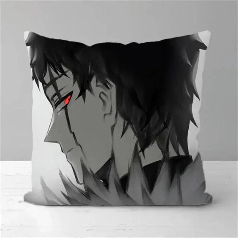 Anime Black Clover Cushion Cover Pillowcase Office Waist Cushion Case Decorative