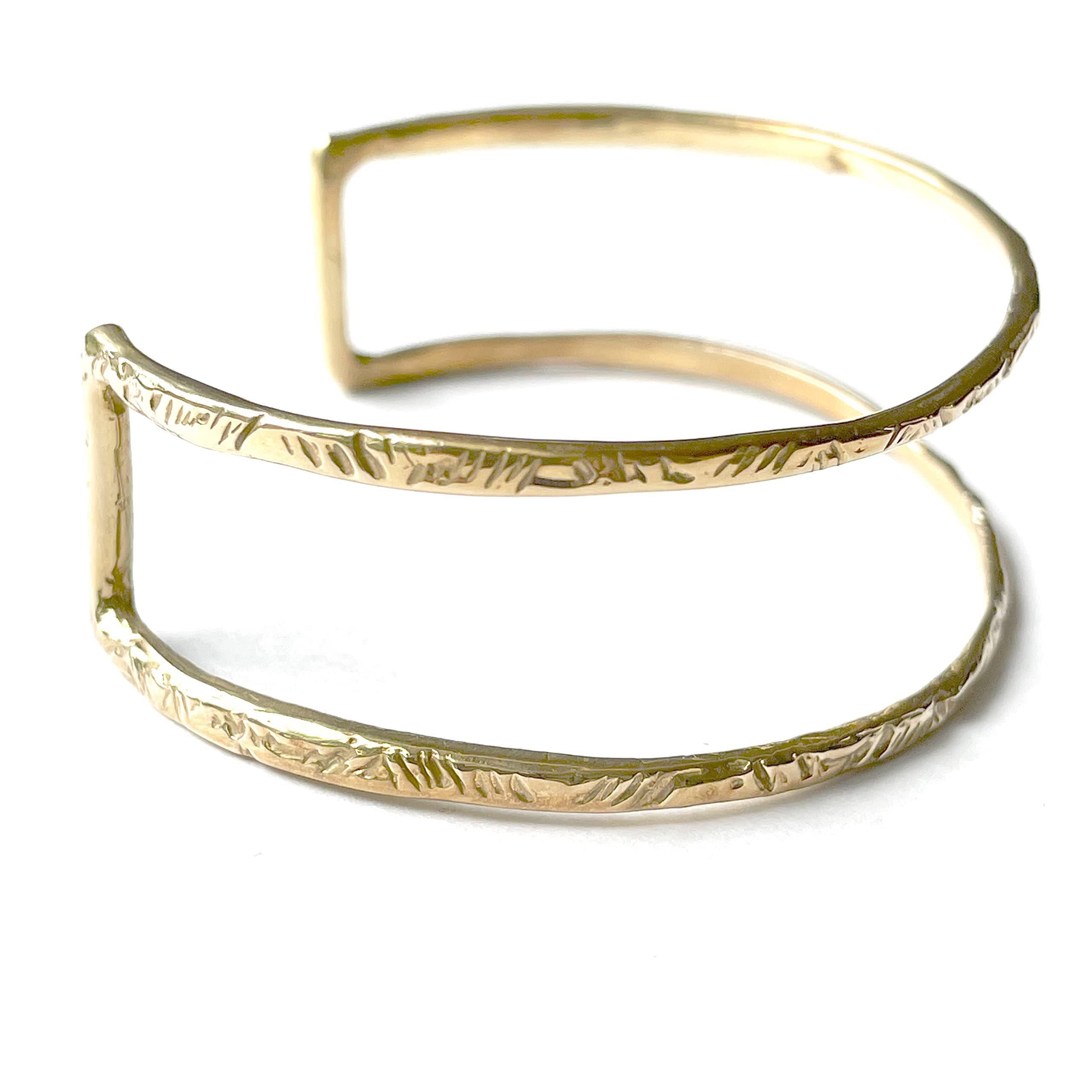 Odette New York Hera Stack Cuff (Brass)