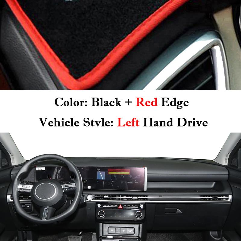 

For Hyundai Tucson IV 2026 2026 2027 Car Interior Accessories Anti-UV Pad Mat Dashmat Dash Pad Dashboard Cover Protector Carpet