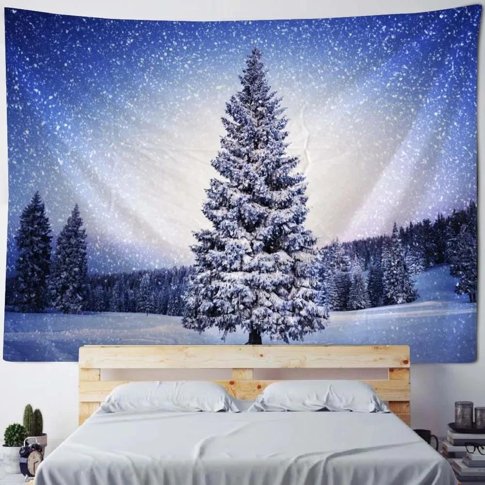Weihnachtsbaum Muster Dekorative Wandteppich Heim Wohnzimmer Schlafzimmer Wanddekoration