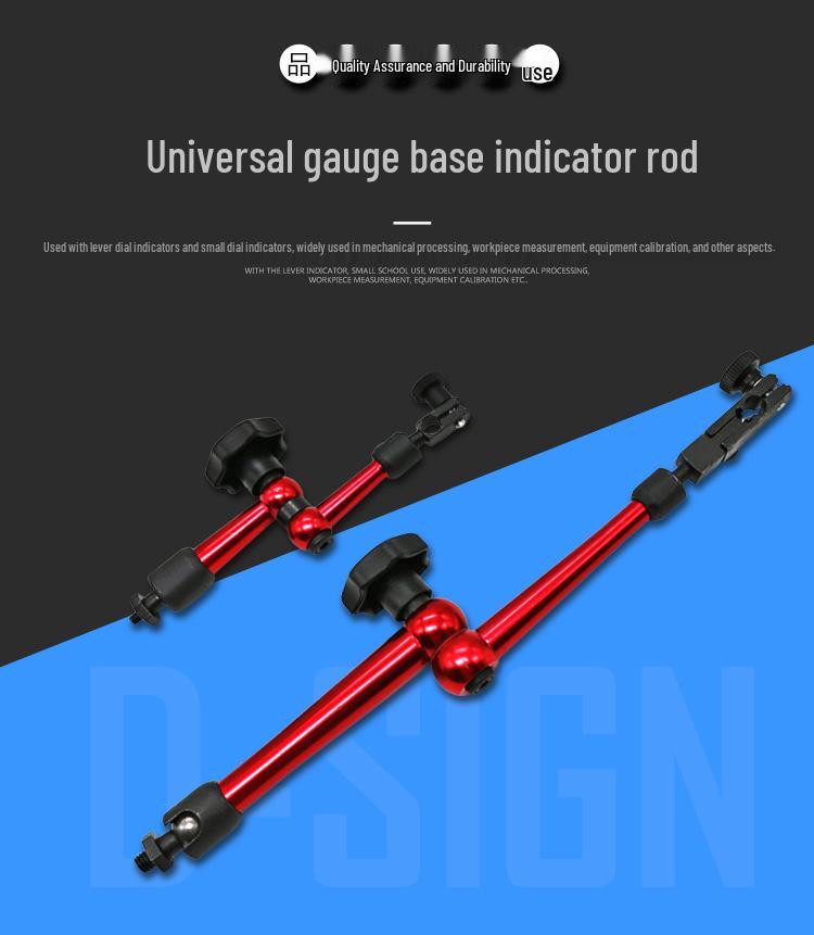 Universal Magnetic Dial Indicator Holder with Fine Adjustment Lever