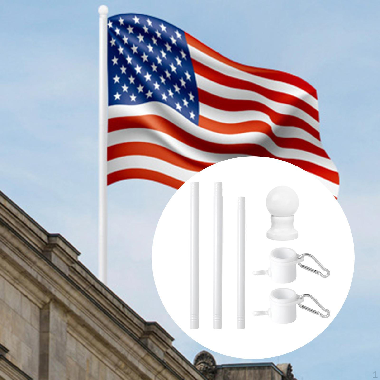 

Комплект флагштока для дома Портативный простой флагшток для магазина, коммерческого использования, сада