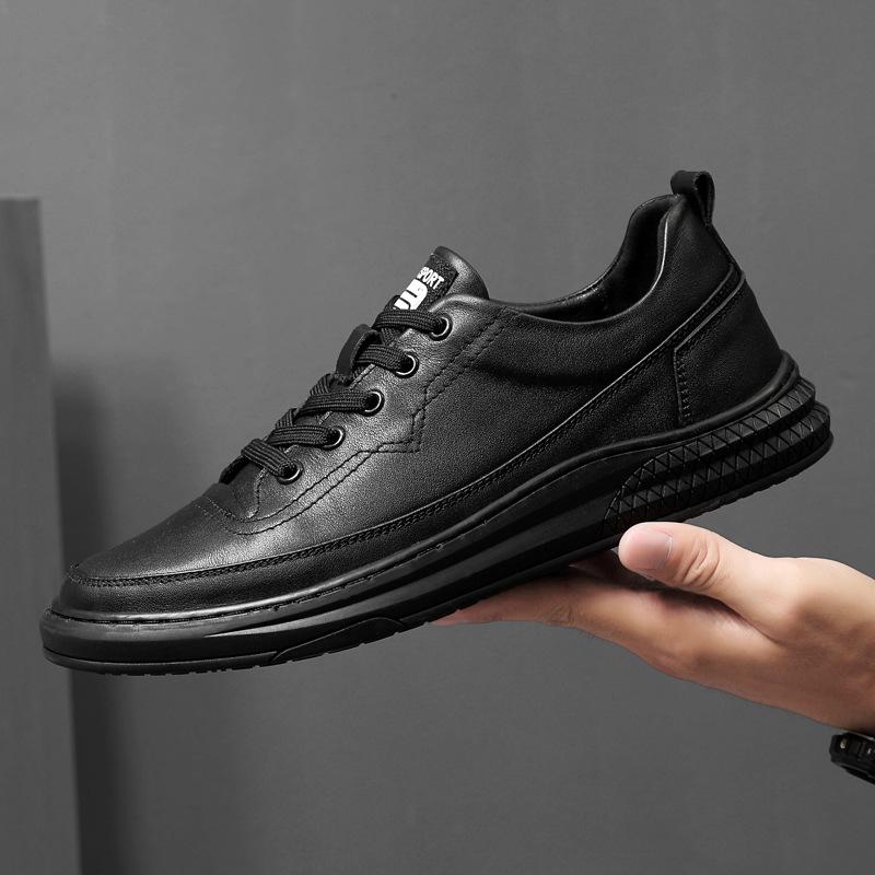 Invisible inner height increase 5cm men's shoes white shoes fashion casual shoes trend board shoes men's outdoor walking small green shoes