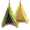 Yousheng Cute Bird Blanket with Hanging Rope Nest Bed Soft Comfortable Non-deformation Cuddle Nest Hanging Toy for Parrots Budgies