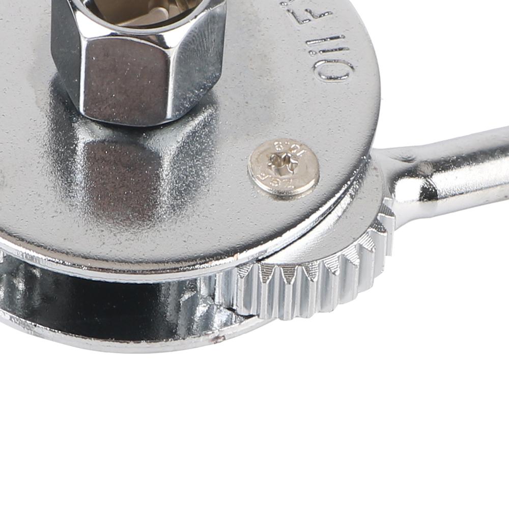 Adjustable 3 Jaws Oil Filter Wrench 2-Way Repairing Tool Auto Car Spanner Remover - Durable Mechanics Gear