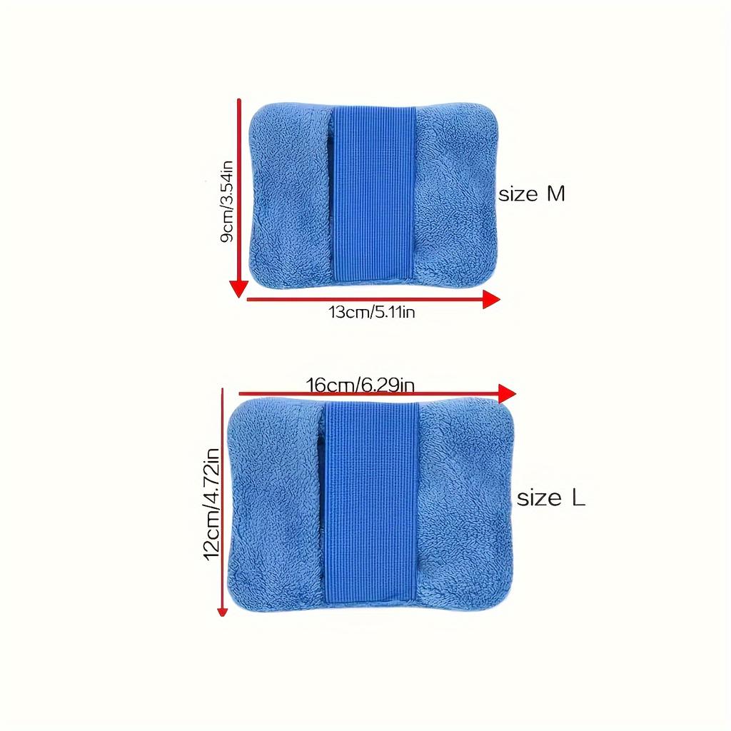 Beach Sand Removal Gloves - Modern Geometric Coral Fleece, Lightweight & Hand-Washable for Outdoor Seaside Use, Sand Proof Beach Towel