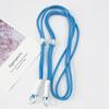 Adjustable Braided Crossbody Phone Lanyard with Detachable Shoulder Strap Chain